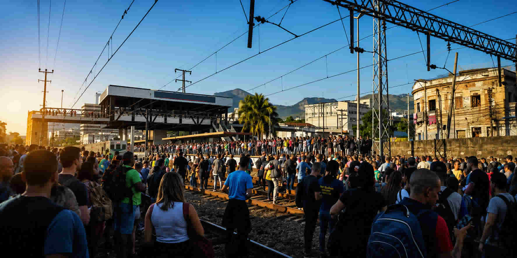 Com Lula, mais pessoas no trem, com Tarcísio, mais pessoas nos trilhos